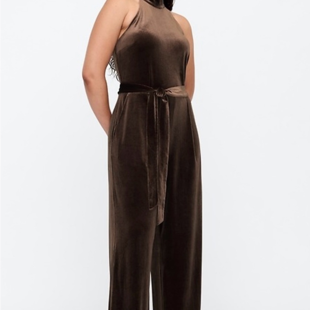 Elegant Brown Jumpsuit